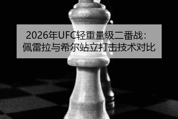 2026年UFC轻重量级二番战：佩雷拉与希尔站立打击技术对比